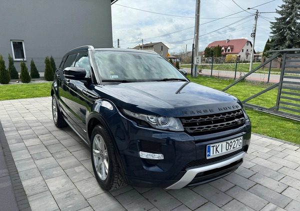 Land Rover Range Rover Evoque cena 65000 przebieg: 175200, rok produkcji 2012 z Kielce małe 92